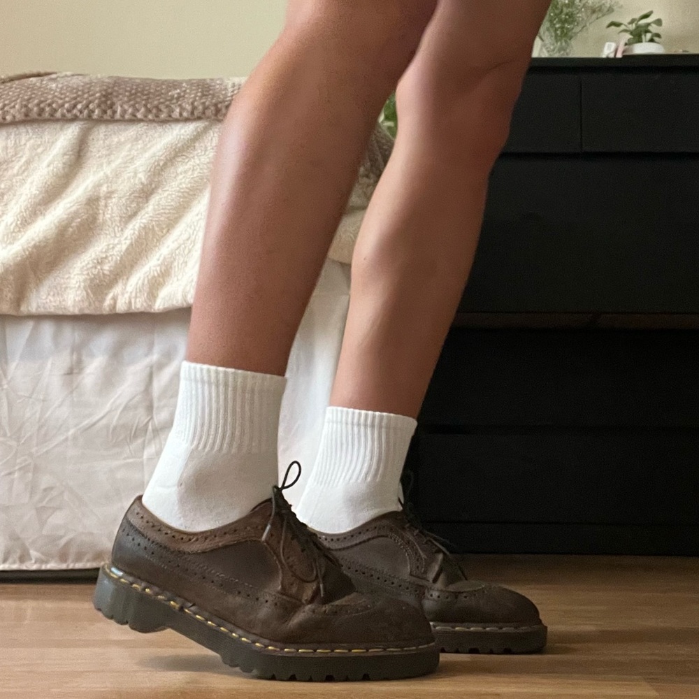 Vintage brown doc martens